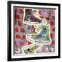 Sneaker Tower-Jennifer McCully-Framed Giclee Print