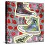 Sneaker Tower-Jennifer McCully-Stretched Canvas