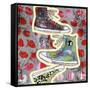 Sneaker Tower-Jennifer McCully-Framed Stretched Canvas