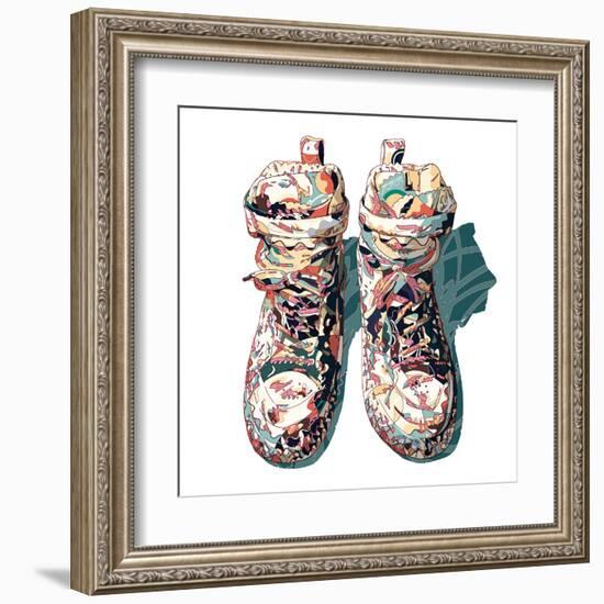 Sneaker-HR-FM-Framed Art Print