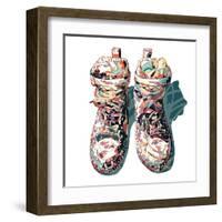 Sneaker-HR-FM-Framed Art Print