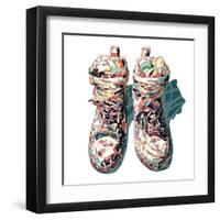 Sneaker-HR-FM-Framed Art Print