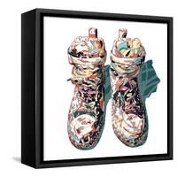 Sneaker-HR-FM-Framed Stretched Canvas