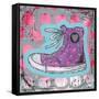 Sneaker-Jennifer McCully-Framed Stretched Canvas