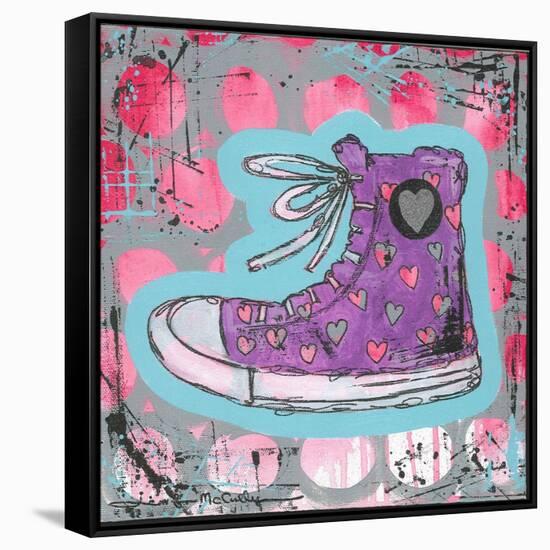 Sneaker-Jennifer McCully-Framed Stretched Canvas