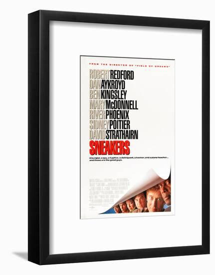 SNEAKERS [1992], directed by PHIL ALDEN ROBINSON.-null-Framed Photographic Print