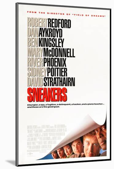 SNEAKERS [1992], directed by PHIL ALDEN ROBINSON.-null-Mounted Photographic Print