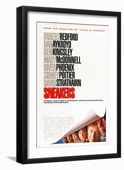SNEAKERS [1992], directed by PHIL ALDEN ROBINSON.-null-Framed Premium Photographic Print