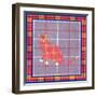 Sneakers Plaid Pattern-David Sheskin-Framed Giclee Print