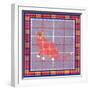 Sneakers Plaid Pattern-David Sheskin-Framed Giclee Print