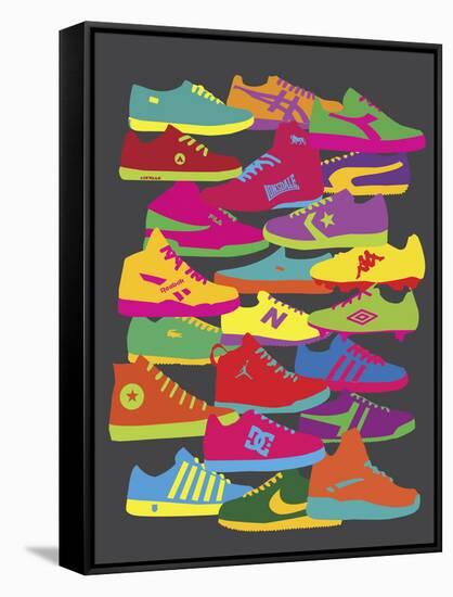 Sneakers-Yoni Alter-Framed Stretched Canvas