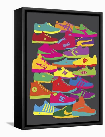 Sneakers-Yoni Alter-Framed Stretched Canvas