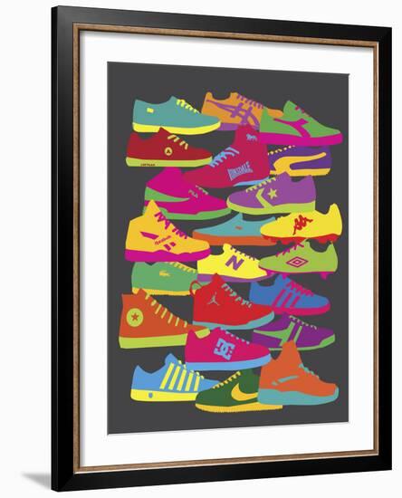 Sneakers-Yoni Alter-Framed Giclee Print