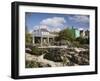 Sneem River Below Road Bridge in Village on Ring of Kerry Tourist Route, Iveragh Peninsula, Munster-Pearl Bucknall-Framed Photographic Print