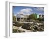 Sneem River Below Road Bridge in Village on Ring of Kerry Tourist Route, Iveragh Peninsula, Munster-Pearl Bucknall-Framed Photographic Print