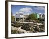 Sneem River Below Road Bridge in Village on Ring of Kerry Tourist Route, Iveragh Peninsula, Munster-Pearl Bucknall-Framed Photographic Print