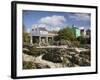 Sneem River Below Road Bridge in Village on Ring of Kerry Tourist Route, Iveragh Peninsula, Munster-Pearl Bucknall-Framed Photographic Print