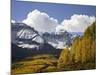 Sneffels Range with Fall Colors, Near Ouray, Colorado, United States of America, North America-James Hager-Mounted Photographic Print