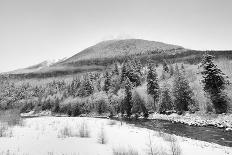 Coquihalla River in Black and White-SnelsonStock-Photographic Print