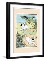 Snip And Snap And Polly Play-Julia Dyar Hardy-Framed Art Print