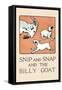 Snip And Snap And the Billy Goat-Julia Dyar Hardy-Framed Stretched Canvas