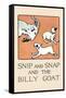 Snip And Snap And the Billy Goat-Julia Dyar Hardy-Framed Stretched Canvas