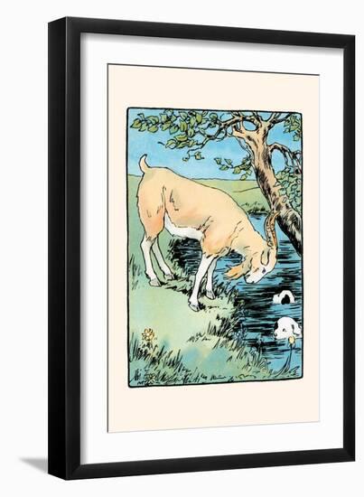 Snip And Snap In the Lake-Julia Dyar Hardy-Framed Art Print