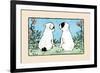 Snip And Snap Look Away-Julia Dyar Hardy-Framed Art Print