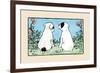 Snip And Snap Look Away-Julia Dyar Hardy-Framed Premium Giclee Print