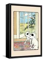 Snip And Snap on the Rug-Julia Dyar Hardy-Framed Stretched Canvas