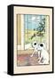 Snip And Snap on the Rug-Julia Dyar Hardy-Framed Stretched Canvas