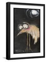 Snipe and Full Moon-Tim Nyberg-Framed Premium Giclee Print