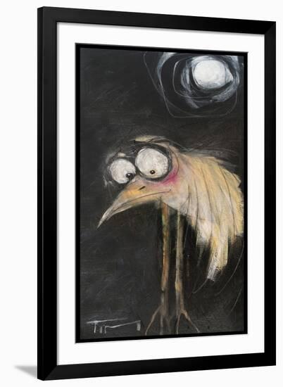 Snipe and Full Moon-Tim Nyberg-Framed Giclee Print