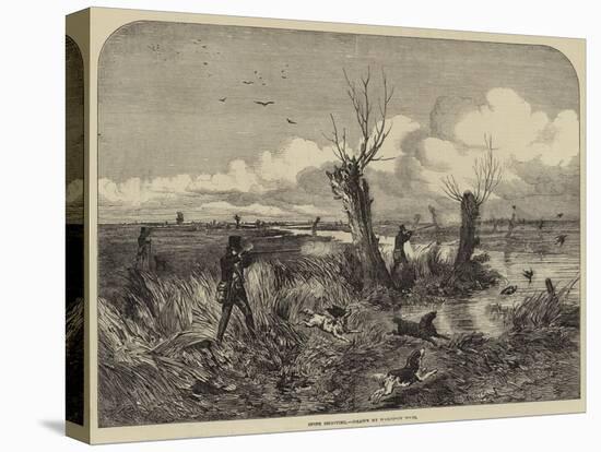 Snipe Shooting-Harrison William Weir-Stretched Canvas