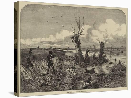 Snipe Shooting-Harrison William Weir-Stretched Canvas