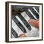 Snipets of Music 2-Karen Williams-Framed Giclee Print