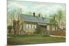 Snity House, Bethlehem, Pennsylvania-null-Mounted Art Print