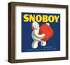 Snoboy Apples-null-Framed Art Print