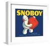 Snoboy Apples-null-Framed Art Print