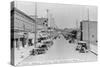 Snohomish, Washington - Eastern View from First Avenue-Lantern Press-Stretched Canvas