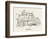 Snooker Car-William Heath Robinson-Framed Photographic Print