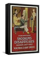 Snookers Disappears-null-Framed Stretched Canvas