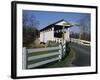Snooks Covered Bridge, Bedford County, Pennsylvania, USA-null-Framed Photographic Print