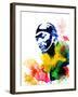 Snoop Dog Watercolor-Jack Hunter-Framed Art Print