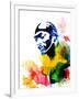 Snoop Dog Watercolor-Jack Hunter-Framed Art Print