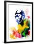 Snoop Dog Watercolor-Jack Hunter-Framed Art Print