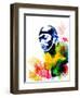 Snoop Dog Watercolor-Jack Hunter-Framed Art Print