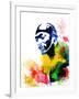 Snoop Dog Watercolor-Jack Hunter-Framed Art Print