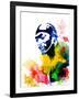 Snoop Dog Watercolor-Jack Hunter-Framed Art Print