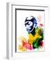 Snoop Dog Watercolor-Jack Hunter-Framed Premium Giclee Print